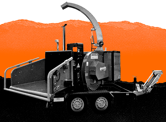 Astilladoras remolcadas