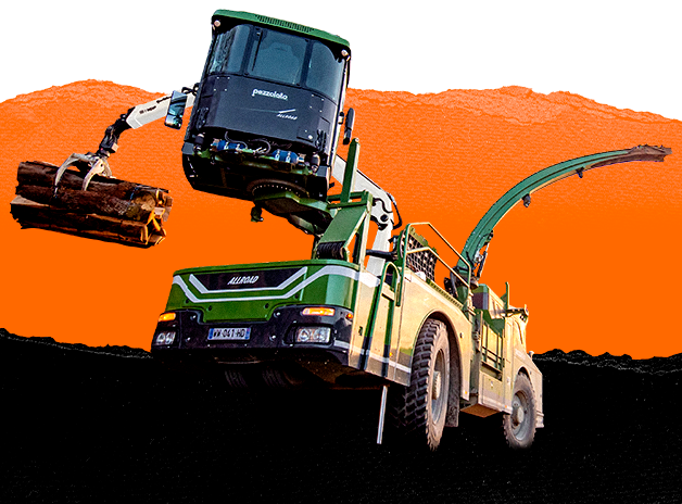 Astilladoras auto propulsadas